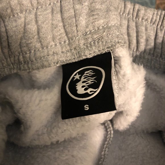 Hellstar Grey Signature Flare Sweatpants - Picture 5 of 5